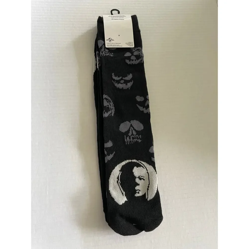 ONE PAIR HORROR MOVIE HALLOWEEN MICHAEL MYERS  HALLOWEEN SOCKS NEW